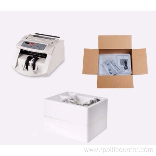 Manual Bill Value Counting Machine detection fake counter